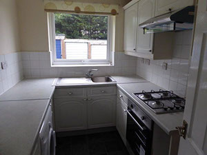 Lighthouse lettings image of Kitchen in St Aidan's Court. Prenton, Birkenhead